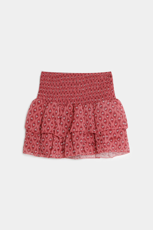 Falda Clara Rosa - Naiala Moda