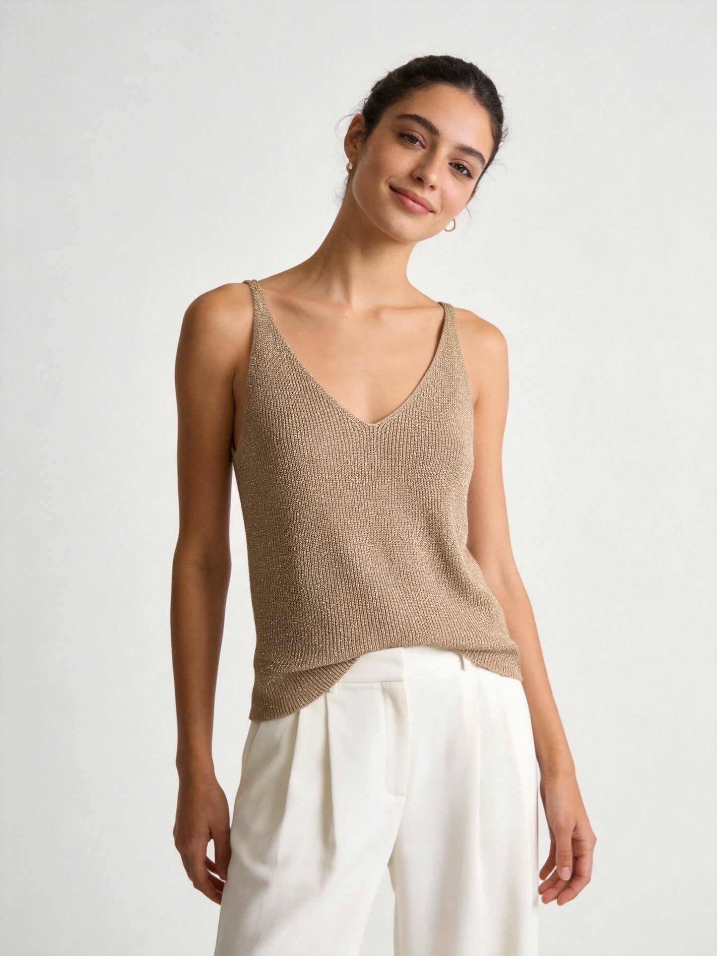 Top Brillo Camel